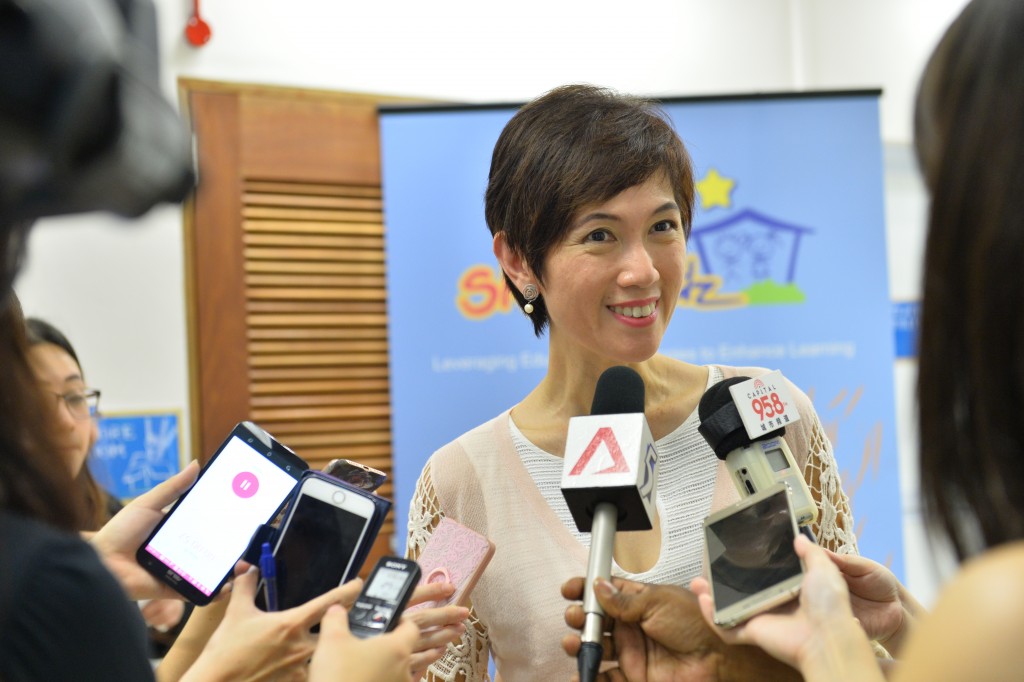 Speaking to the media during her visit, SMS Mrs Josephine Teo said that although most parents still prefer to have their children looked after by family members or domestic helpers, the preference for centre-based child care is expected to grow further.